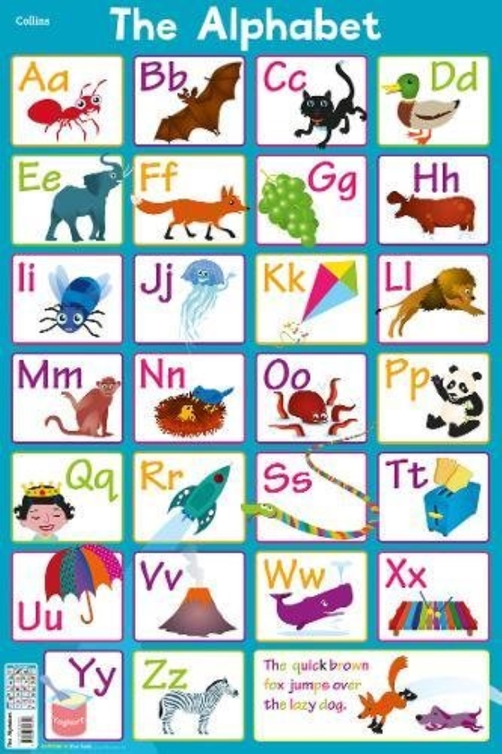Паперова книга «Alphabet. Collins Children’s Poster» - фото №1
