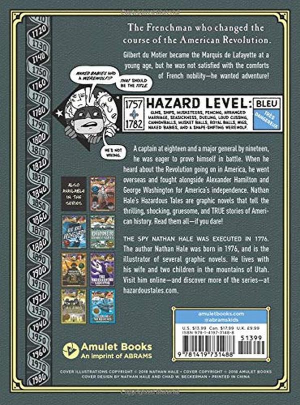 Бумажная книга «Lafayette! (Nathan Hale's Hazardous Tales #8). A Revolutionary War Tale», автор Натан Хейл - фото №1