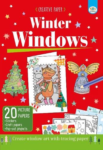Бумажная книга «Creative Paper: Winter Windows», автор Тони Стемп - фото №1