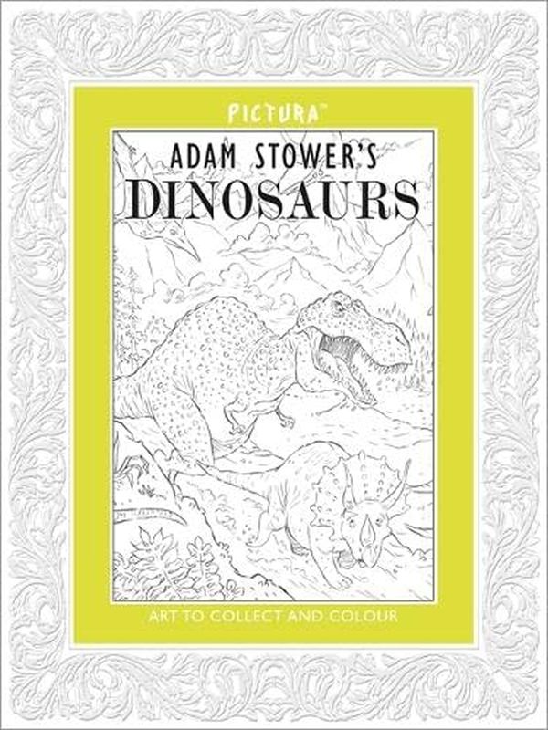 Бумажная книга «Pictura. Dinosaurs», автор Адам Стовер - фото №1