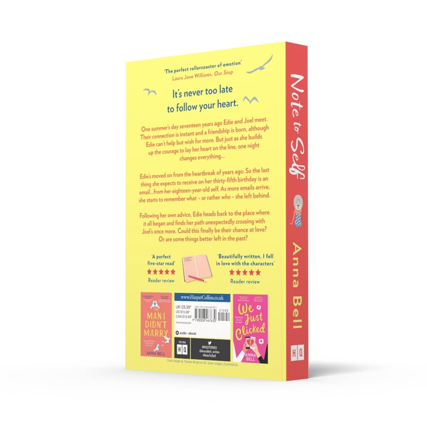 Бумажная книга «Note to Self», автор Анна Белл - фото №1