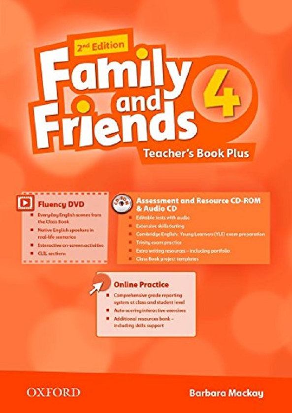 Паперова книга «Family & Friends: 4 Teacher's Book Plus Pack» - фото №1