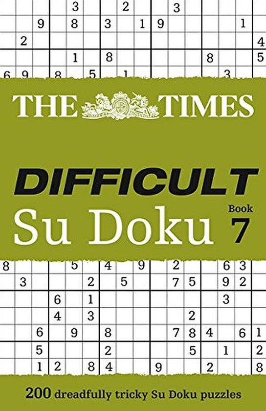 Бумажная книга «The Times Difficult Su Doku. Book 7» - фото №1