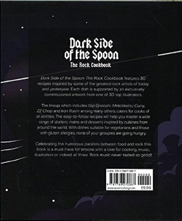 Бумажная книга «Dark Side of the Spoon. The Rock Cookbook», авторов Питер Стадден, Ральф Миллер, Джозеф Иннес - фото №1
