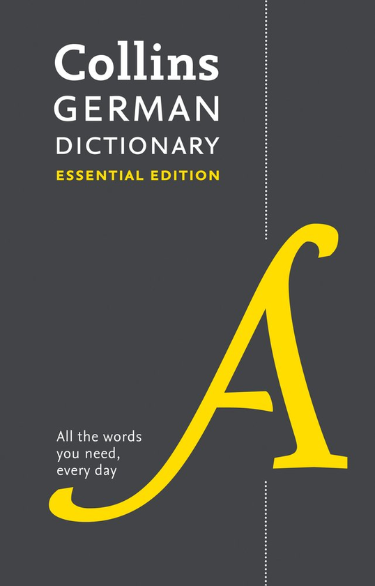Паперова книга «Collins German Essential Dictionary: Bestselling bilingual dictionaries» - фото №1