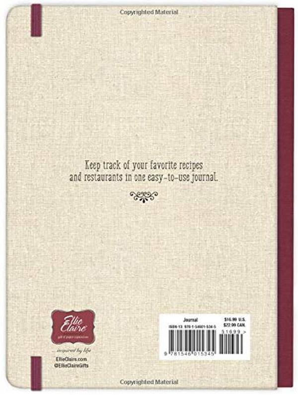 Бумажная книга «The Art of the Meal Hardcover Journal», автор Элли Клэр - фото №1