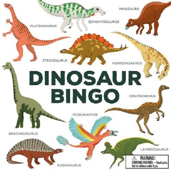 Бумажная книга «Dinosaur Bingo» - фото №1