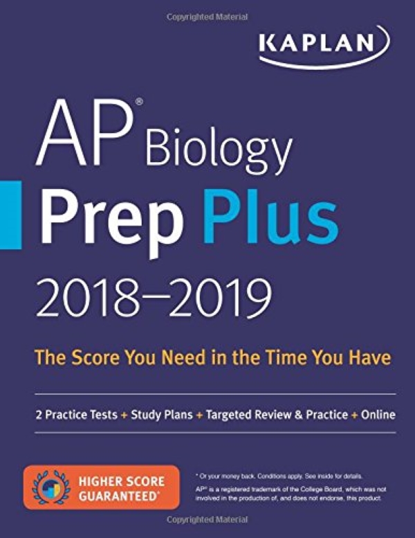 Бумажная книга «AP Biology Prep Plus 2018-2019» - фото №1