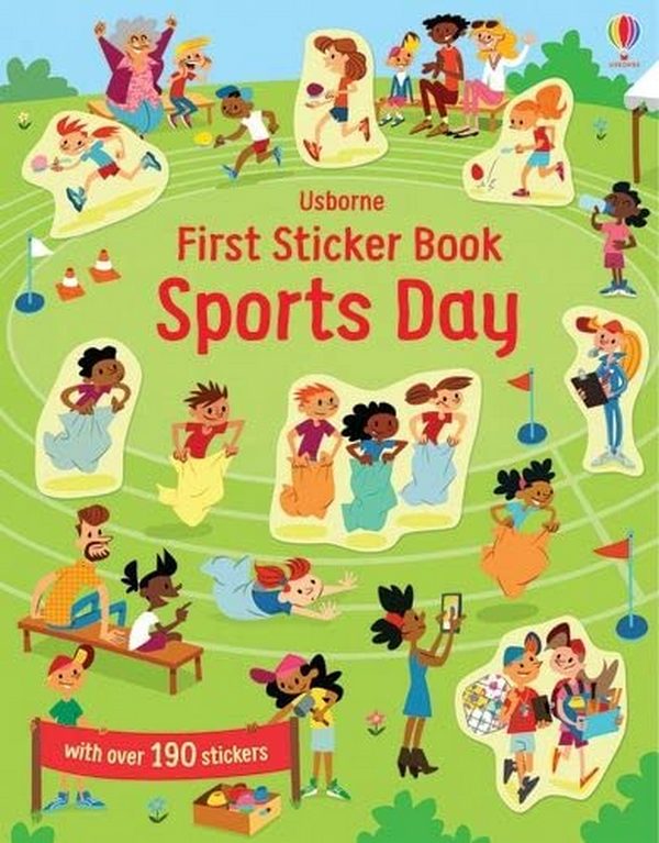 Паперова книга «First Sticker Book Sports Day», автор Джессіка Грінвелл - фото №1