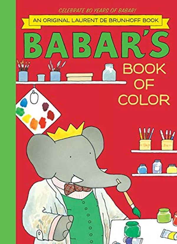 Бумажная книга «Babar's Book of Color» - фото №1