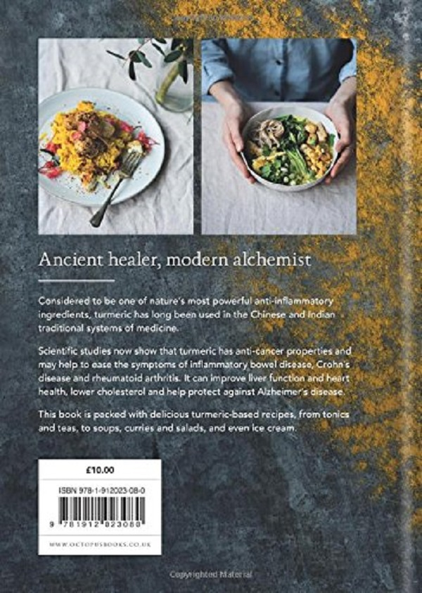 Паперова книга «The Turmeric Cookbook. Discover the health benefits and uses of turmeric with 50 delicious recipes» - фото №1