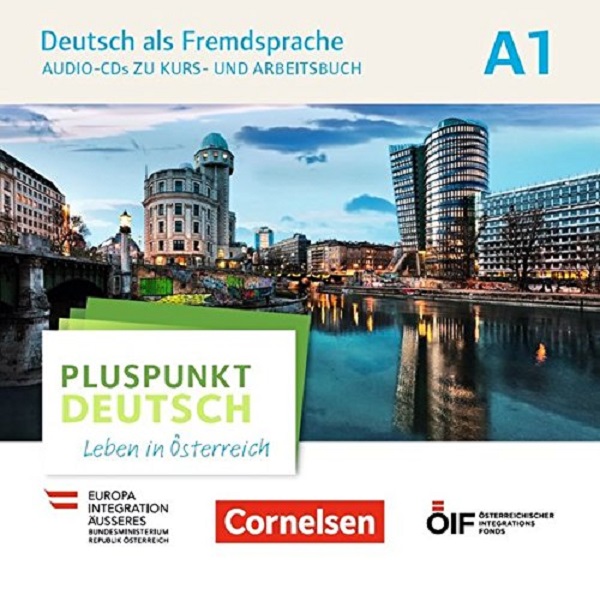 Бумажная книга «Pluspunkt Deutsch. Leben in Österreich A1. Audio-CDs wav-Format zu Kurs- und Arbeitsbuch» - фото №1