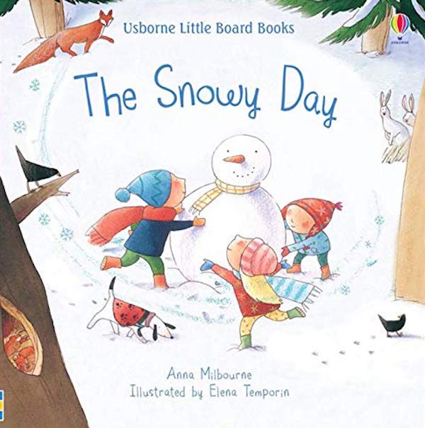 Паперова книга «The Snowy Day», автор Анна Мілборн - фото №1