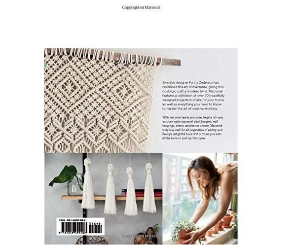 Бумажная книга «Macrame: The Craft of Creative Knotting for Your Home», автор Фанни Зедениус - фото №1