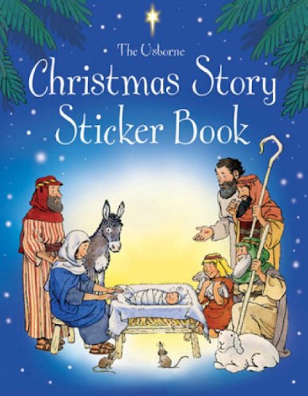 Паперова книга «The Christmas Story Sticker Book», автор Гізер Амері - фото №1