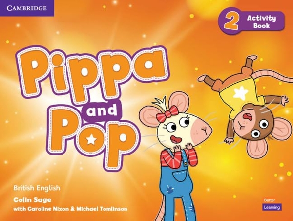 Бумажная книга «Pippa and Pop 2 Activity Book British English», авторов Колин Сейдж, Кэролайн Никсон, Майкл Томлинсон - фото №1