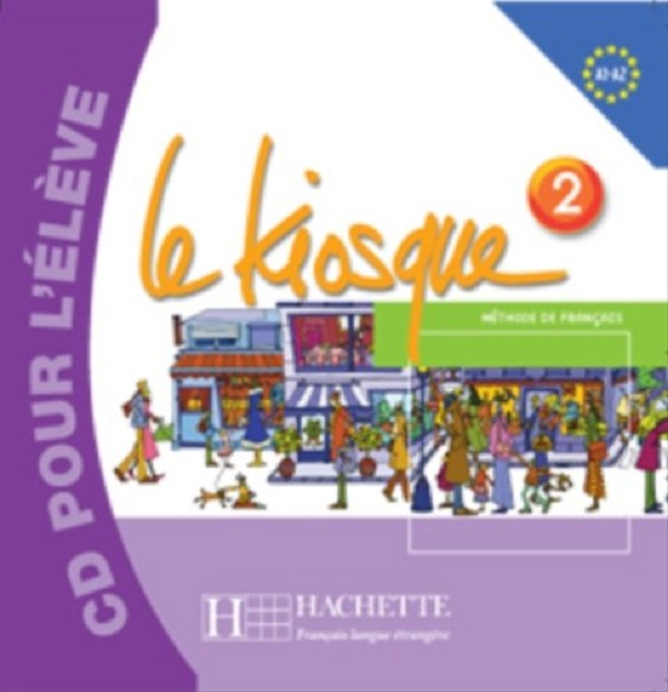 Бумажная книга «Le Kiosque. Niveau 2. CD Audio. Eleve» - фото №1
