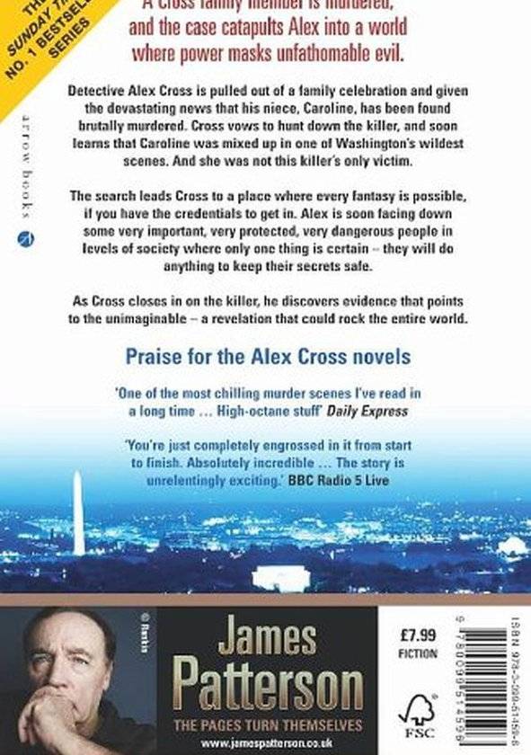 Бумажная книга «I, Alex Cross», автор Джеймс Паттерсон - фото №1
