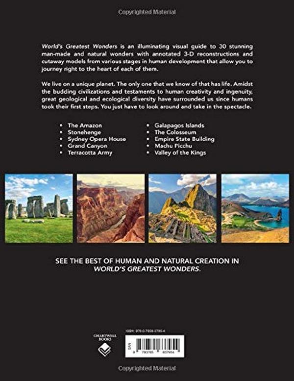 Бумажная книга «World's Greatest Wonders. From Nature's Special Places to Stunning Masterpieces Created by Outstanding Artists and Architects» - фото №1