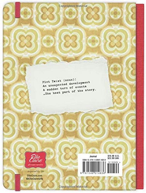 Бумажная книга «Plot Twist! Hardcover Journal», автор Элли Клэр - фото №1