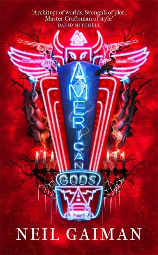 Паперова книга «American Gods», автор Ніл Ґейман - фото №1