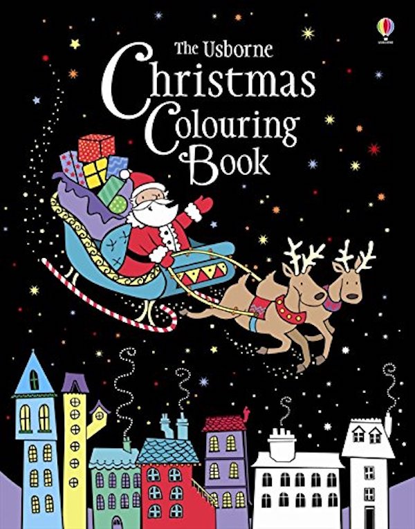 Бумажная книга «Christmas Colouring Book» - фото №1
