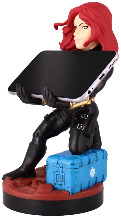 «Держатель Cable Guy Marvel - Black Widow (CGCRMR300204)», бренда Cable Guy - фото №1