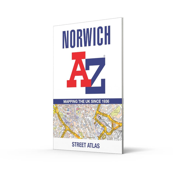 Бумажная книга «Norwich A-Z Street Atlas» - фото №1