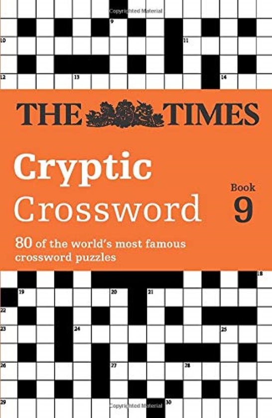 Бумажная книга «Times Cryptic Crossword Book 9: 80 of the world’s most famous crossword puzzles» - фото №1