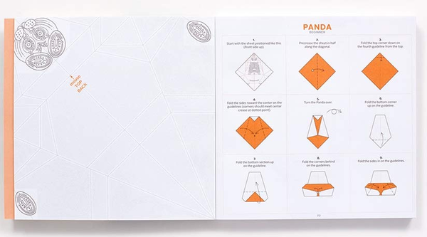 Паперова книга «Color Origami. Fauna. 60 Animals and Birds to Color and Fold», автор Марк Кіршенбаум - фото №1