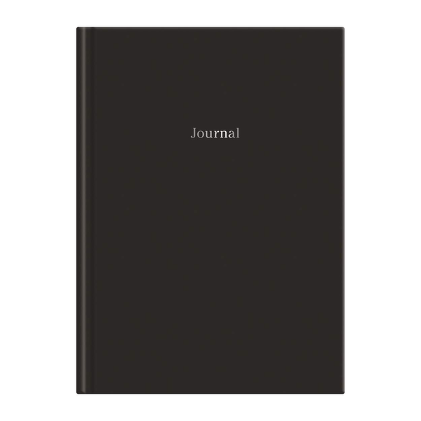 Паперова книга «Black Hardcover Journal 6 X 8.5 inch» - фото №1