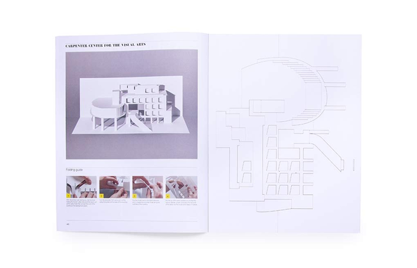 Бумажная книга «Le Corbusier Paper Models. 10 Kirigami Buildings To Cut And Fold», автор Марк Хаган-Гирей - фото №1