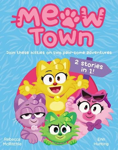 Бумажная книга «Meow Town 1&2 Bind-Up: Kitty Adventure and Kitty Party», автор Ребекка МакРичи - фото №1