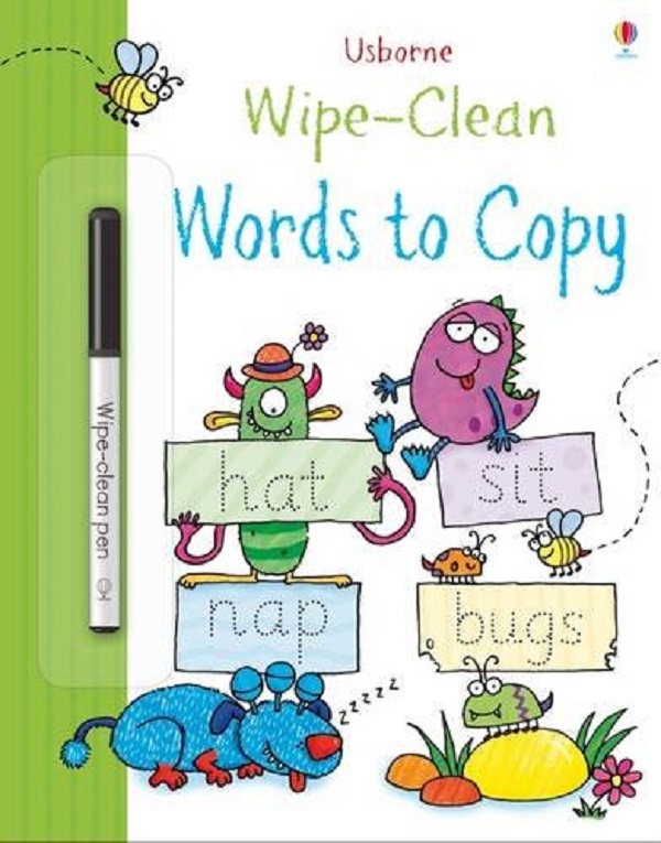 Бумажная книга «Wipe-Clean. Words to Copy» - фото №1