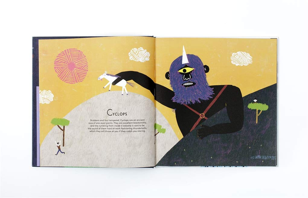 Бумажная книга «An A-Z of Monsters and Magical Beings», авторов Роб Ходжсон, Эйдан Онн - фото №1