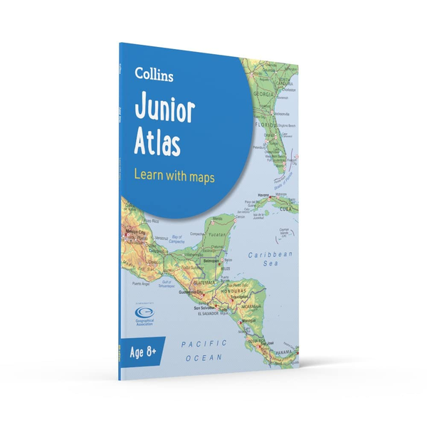 Паперова книга «Collins Junior Atlas», автор Стівен Скоффам - фото №1