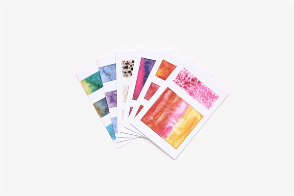 Бумажная книга «Watercolor Workshop Notecards», автор Саша Пруд - фото №1