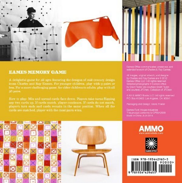 Паперова книга «Charles and Ray Eames Memory Game» - фото №1