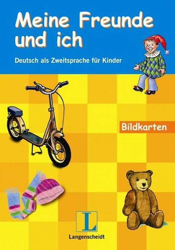 Паперова книга «Meine Freunde und ich. Bildkarten», автор Розелла Банат - фото №1