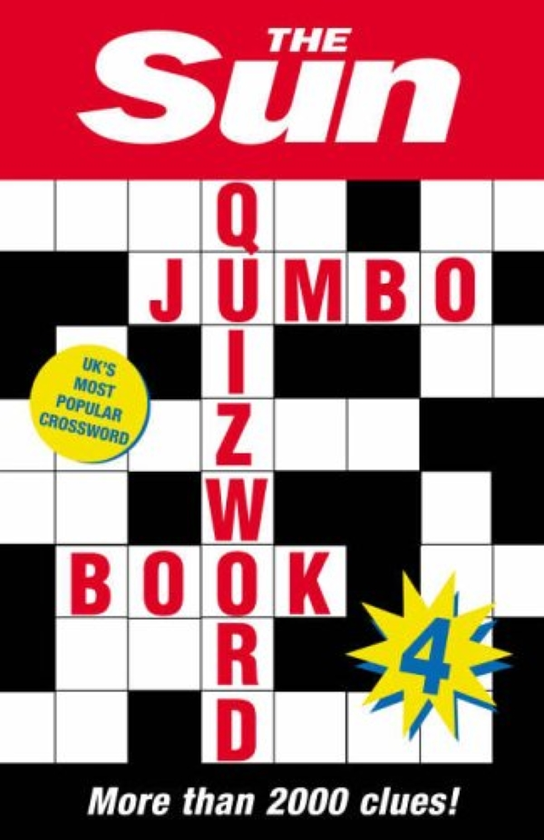 Паперова книга «The Sun Jumbo Quizword Book 4», автор The Sun - фото №1