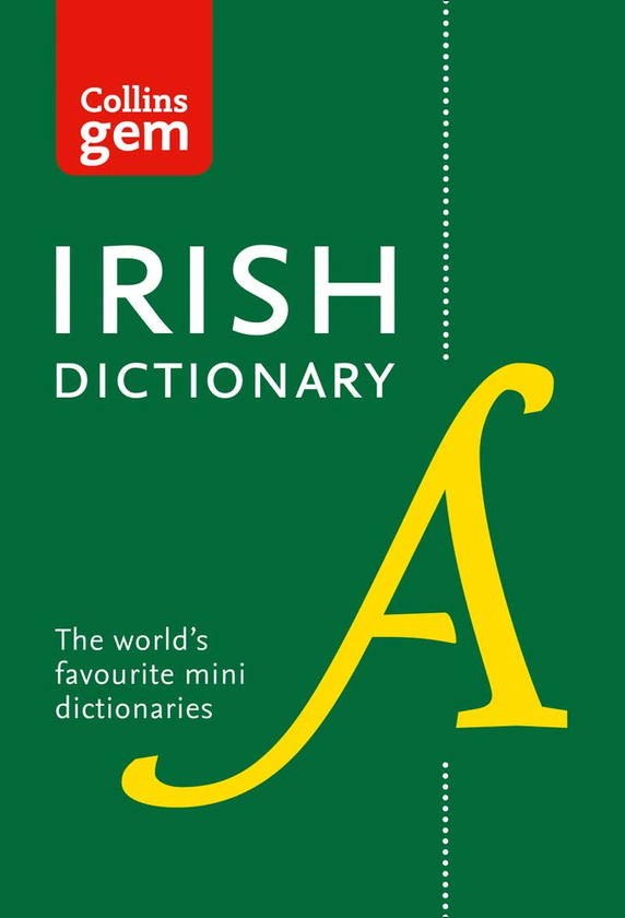 Паперова книга «Collins Gem Irish Dictionary» - фото №1