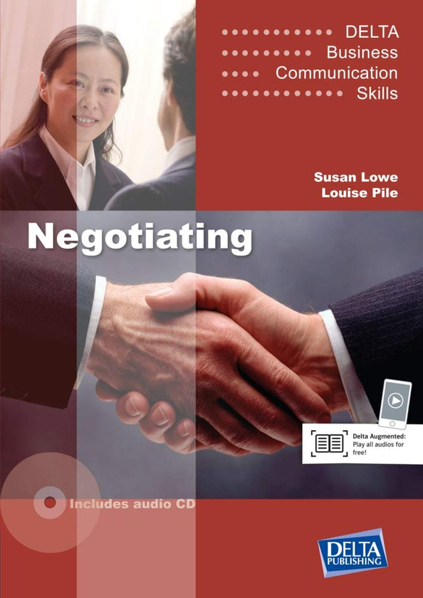 [object Object] «Delta Business Communication Skills. Negotiating B1-B2: Coursebook with Audio CD», авторів Сьюзен Лоу, Луїз Піле - фото №1