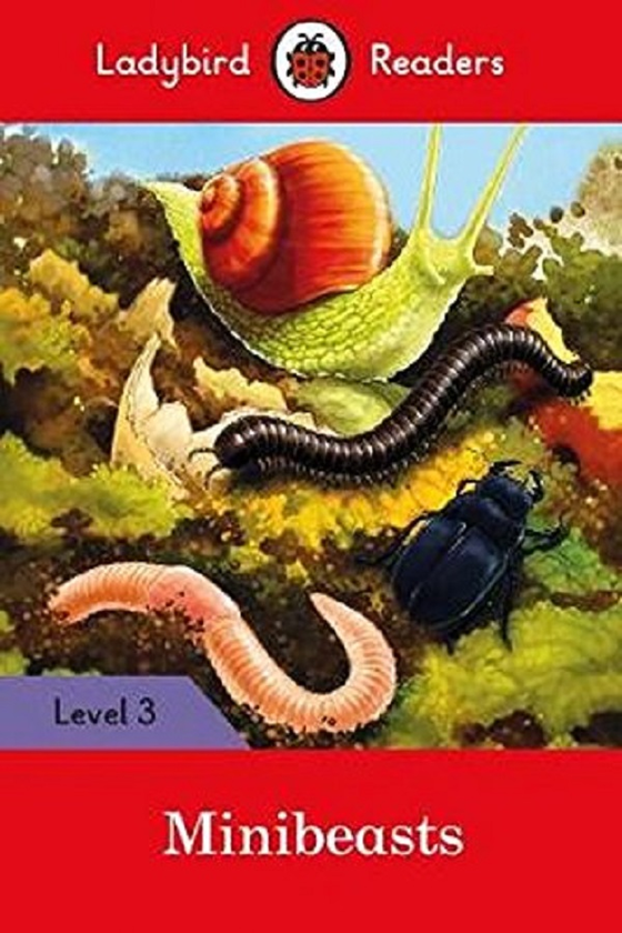 Бумажная книга «Minibeasts. Ladybird Readers Level 3» - фото №1