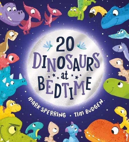 Бумажная книга «Twenty Dinosaurs at Bedtime», автор Марк Сперринг - фото №1