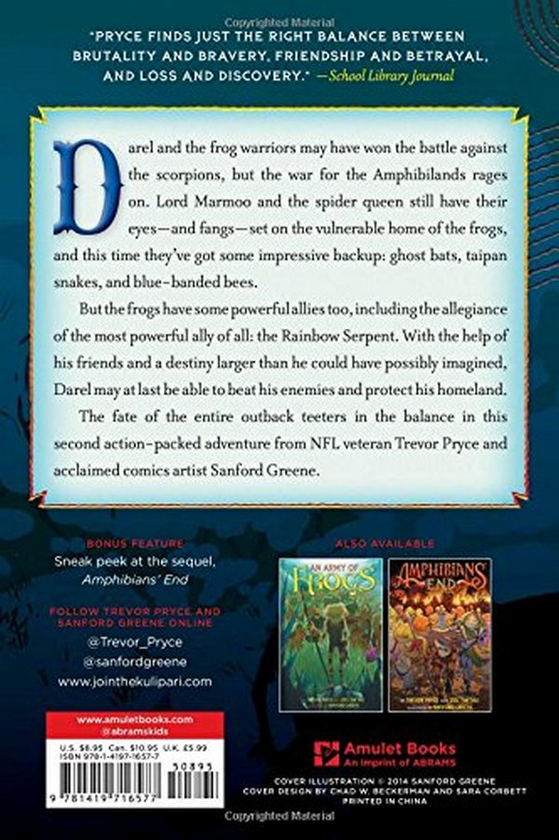 Паперова книга «A Kulipari Novel. The Rainbow Serpent», авторів Тревор Прайс, Джоель Нафталі - фото №1