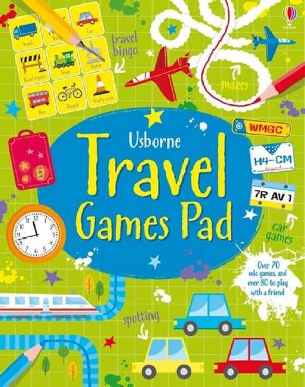 Бумажная книга «Travel Games Pad» - фото №1
