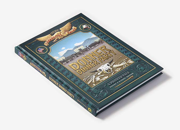 Бумажная книга «Donner Dinner Party. A Pioneer Tale», автор Натан Хейл - фото №1