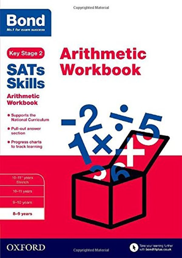 Бумажная книга «Bond SATs Skills: Arithmetic Workbook : 8-9 years», автор Сара Линдсей - фото №1
