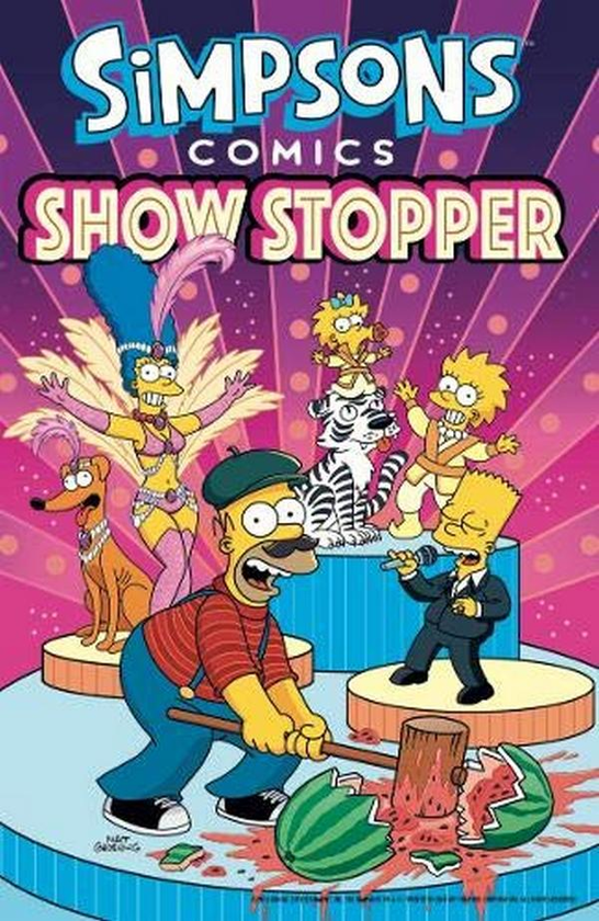 Бумажная книга «The Simpsons Comics. Showstopper», автор Мэтт Грёнинг - фото №1