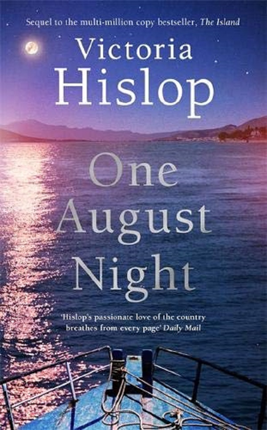 Бумажная книга «One August Night», автор Виктория Хислоп - фото №1